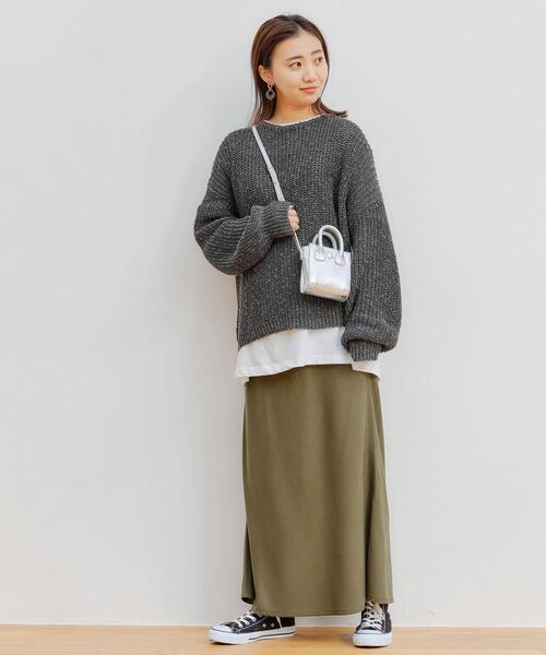 green label relaxing（グリーンレーベルリラクシング）の「FFC ミニ ポシェット IN エコ バッグ（エコバッグ/サブバッグ・レディース・シルバー/ケリー/オフホワイト・FREE）」の14枚目の写真