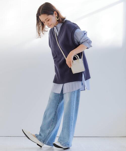 green label relaxing（グリーンレーベルリラクシング）の「FFC ミニ ポシェット IN エコ バッグ（エコバッグ/サブバッグ・レディース・シルバー/ケリー/オフホワイト・FREE）」の15枚目の写真