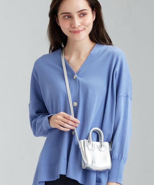 green label relaxing（グリーンレーベルリラクシング）の「FFC ミニ ポシェット IN エコ バッグ（エコバッグ/サブバッグ・レディース・シルバー/ケリー/オフホワイト・FREE）」の8枚目の写真