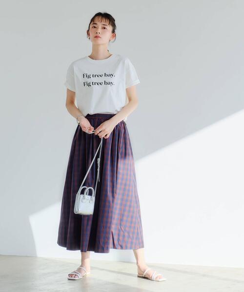 green label relaxing（グリーンレーベルリラクシング）の「FFC ミニ ポシェット IN エコ バッグ（エコバッグ/サブバッグ・レディース・シルバー/ケリー/オフホワイト・FREE）」の9枚目の写真