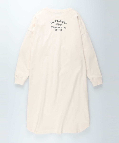 RAG MACHINE（ラグマシーン）の「【RAG MACHINE】ロゴプリントワンピース（ワンピース・レディース・オフホワイト/ベージュ/ダークグレー・M/L）」の22枚目の写真