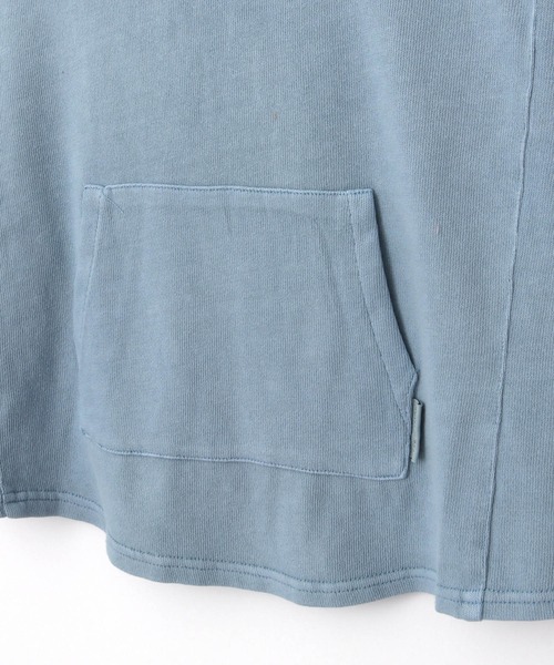 MAKE YOUR DAY（メイクユアデイ）の「硫化染フーディー■80～140cm（Tシャツ/カットソー・キッズ・グレー/ブルー/ピンク・90/100/110/120/80/140/130）」の15枚目の写真