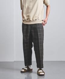UNITED ARROWS | ＜District（ディストリクト）＞ チェック エッグ 1プリーツ(その他パンツ)