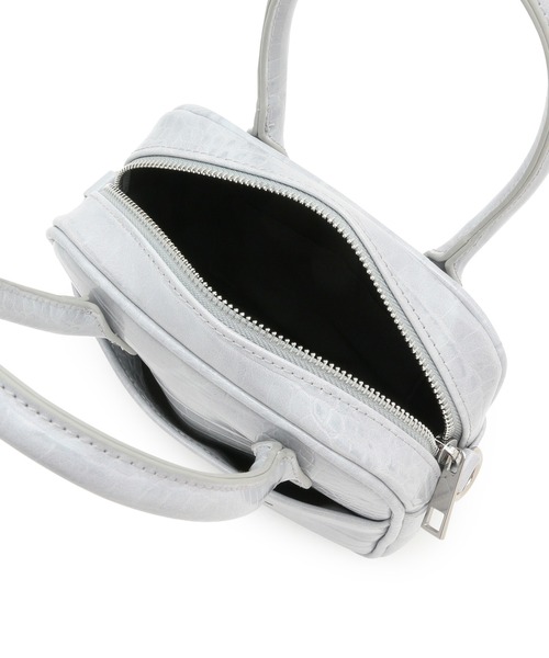 Bonjour Girl（ボンジュールガール）の「【Bonjour Girl】クロコ2WAY BOSTON SHOULDER BAG（ショルダーバッグ・レディース・ホワイト/ブルー/ラベンダー・FREE）」の17枚目の写真