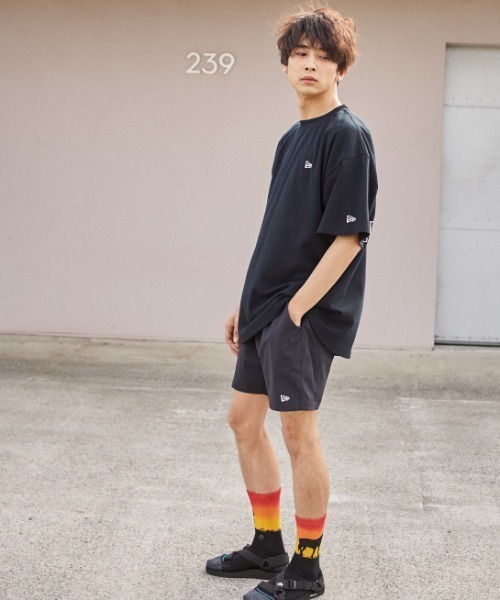 NEW ERA(ニューエラ)の「NEW ERA/ニューエラ ショーツ 12674239(その他パンツ・メンズ・ブラック・M/L/XL)」の4枚目の写真