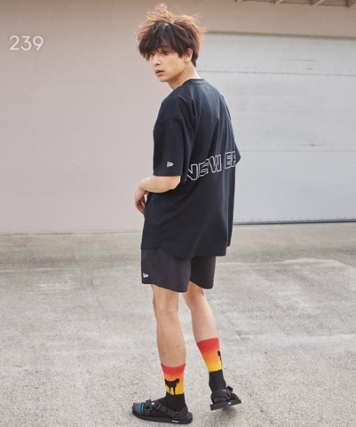 NEW ERA(ニューエラ)の「NEW ERA/ニューエラ ショーツ 12674239(その他パンツ・メンズ・ブラック・M/L/XL)」の6枚目の写真