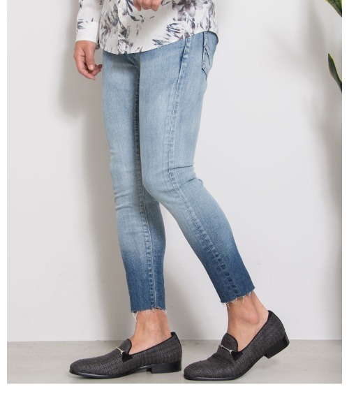 GOSTAR DE FUGA(ゴスタール ジフーガ)の「『GOSTAR DE FUGA』ビット付きニットローファー(ローファー・メンズ・ホワイト/ブラック・M/L)」の8枚目の写真