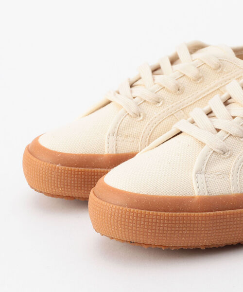 SUPERGA(スペルガ)の「【SUPERGA/スペルガ】オーガニックコットン スニーカー #2750-ORGANIC CANVAS S112(スニーカー・レディース・ブラウン系その他3・36/37)」の3枚目の写真