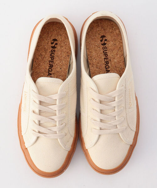 SUPERGA(スペルガ)の「【SUPERGA/スペルガ】オーガニックコットン スニーカー #2750-ORGANIC CANVAS S112(スニーカー・レディース・ブラウン系その他3・36/37)」の4枚目の写真