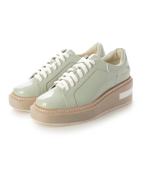 Lucida(ルシーダ)の「Acrux/ 厚底ウエッジスニーカー(スニーカー・レディース・ブラック/ベージュ/その他/ホワイト/その他4/ナチュラル/ライトグレー系1/ベージュ系/クリアブラック/ホワイト系/ネイビー/ピンクベージュ/ピンク系その他/グリーン系その他・35/36/37/38/39/40)」の9枚目の写真