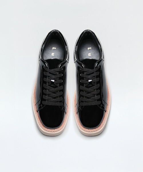 Lucida(ルシーダ)の「Acrux/ 厚底ウエッジスニーカー(スニーカー・レディース・ブラック/ベージュ/その他/ホワイト/その他4/ナチュラル/ライトグレー系1/ベージュ系/クリアブラック/ホワイト系/ネイビー/ピンクベージュ/ピンク系その他/グリーン系その他・35/36/37/38/39/40)」の20枚目の写真