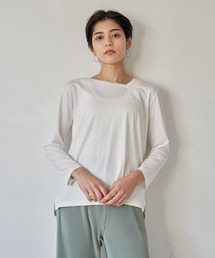 YECCA VECCA | アシメネックラインカットソー　＊(Tシャツ/カットソー)