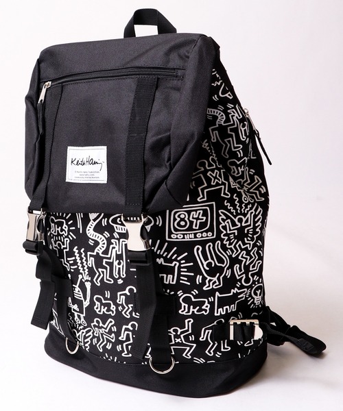 国内企業販売 セール Keith Haring キースヘリング バックパック バックパック リュック Keith Haring キース ヘリング のファッション 新品即決値下げ Arenatheatre Net