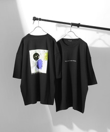 ZIP FIVE | アソートイラストプリントビッグシルエット半袖Tシャツ【ユニセックス】(Tシャツ/カットソー)