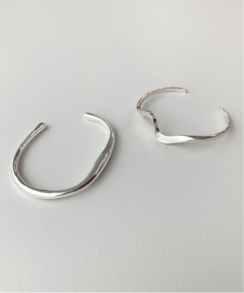 PairPair（ペアペア）の「ニュアンスバングル(AR)（バングル/リストバンド・レディース・シルバー/シルバー系その他・FREE）」の7枚目の写真