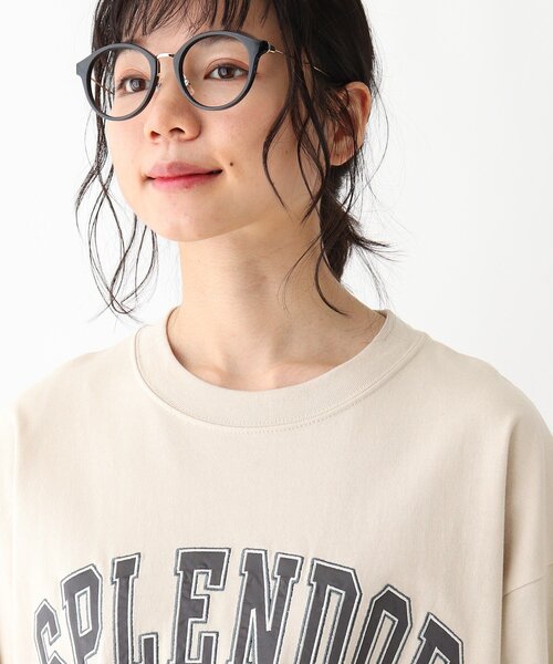 VISION STREET WEAR（ヴィジョンストリートウェア）の「◆VISION STREET WEAR ヴィジョンストリートウェア 別注カレッジTシャツ（Tシャツ/カットソー・レディース・ベージュ/アイボリー/ブラック・99）」の11枚目の写真