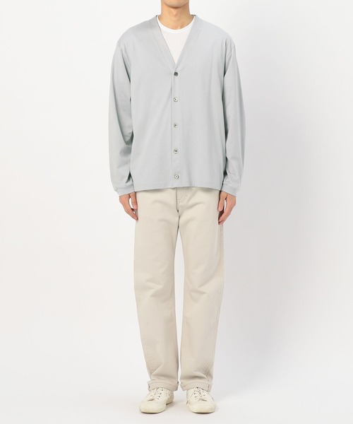 handvaerk（ハンドバーク）の「【handvaerk】Vネックカーディガン MEN（カーディガン/ボレロ・メンズ・ブラック/モカ/ライトブルー・MEDIUM/LARGE）」の7枚目の写真