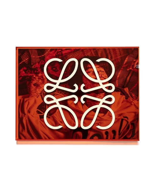 LOEWE（ロエベ）の「スクエア バスケットバッグ スモール (レインボートキヤヤシ&カーフ)（かごバッグ・レディース・タン/パープル系その他/ブラック系その他・ONE SIZE）」の4枚目の写真