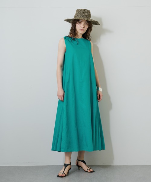 REYC♡ヘムフレアワンピース サックス reyc yokochan
