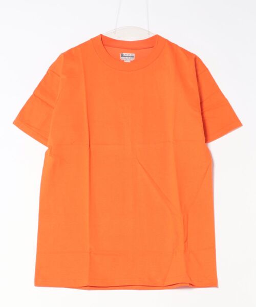 tone（トーン）の「【LIFEWEAR/ライフウェア】SHORTS SLEEVE T-SHIRT 5407(UN)（Tシャツ/カットソー・レディース・ブルー/オートミール/マルーン/ブラック/ネイビー/パープル/レッド/グリーン/ホワイト/オレンジ/グレー/チャコールグレー/ゴールド・MEDIUM/X-LARGE/LARGE/SMALL）」の12枚目の写真