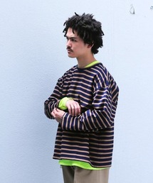 WISM | 【WEWILL / ウィーウィル】WISM 別注 2.5XL BORDER L/S T-SH(Tシャツ/カットソー)