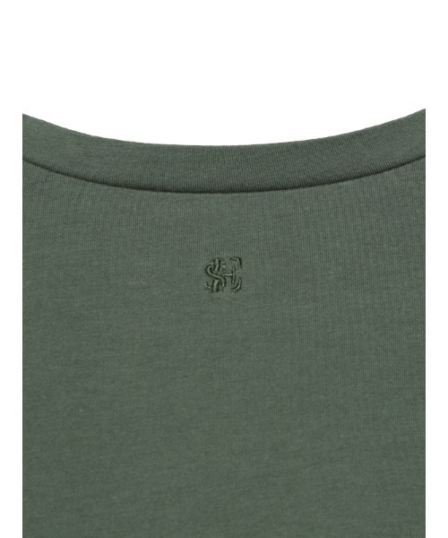 EIMY ISTOIRE(エイミーイストワール)の「パワーショルダーTシャツ(Tシャツ/カットソー・レディース・ホワイト/ブラック/ピンク/グリーン/サックスブルー/ライトイエロー/オレンジ・FREE)」の21枚目の写真