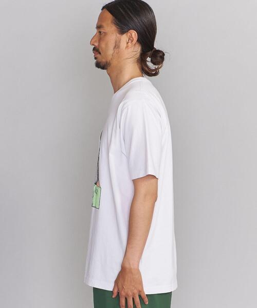 JIMMY'Z（ジミーズ）の「【別注】 ＜JIMMYZ＞ M/MANIACS TEE/Tシャツ（Tシャツ/カットソー・メンズ・ホワイト/ダークグレー・LARGE/SMALL/X-LARGE/MEDIUM）」の4枚目の写真