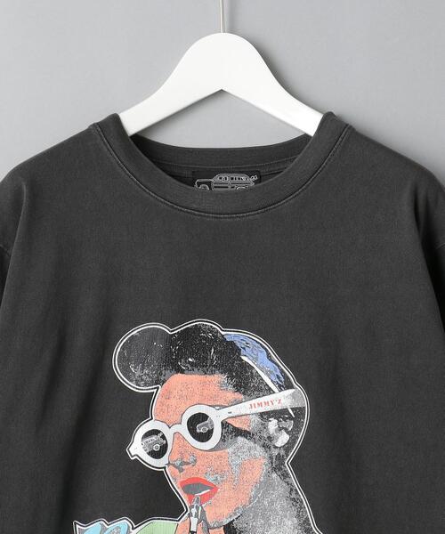 JIMMY'Z（ジミーズ）の「【別注】 ＜JIMMYZ＞ M/MANIACS TEE/Tシャツ（Tシャツ/カットソー・メンズ・ホワイト/ダークグレー・LARGE/SMALL/X-LARGE/MEDIUM）」の9枚目の写真