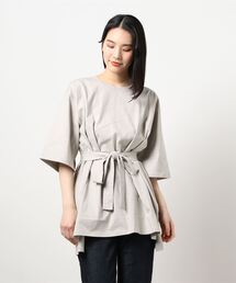 AMERICAN HOLIC | ベルト付きサイドスリットチュニック(Tシャツ/カットソー)