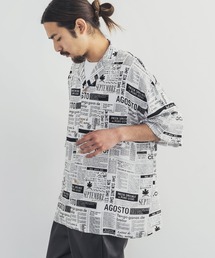 レーヨン ビッグシルエット アロハシャツ 総柄 オープンカラーシャツ