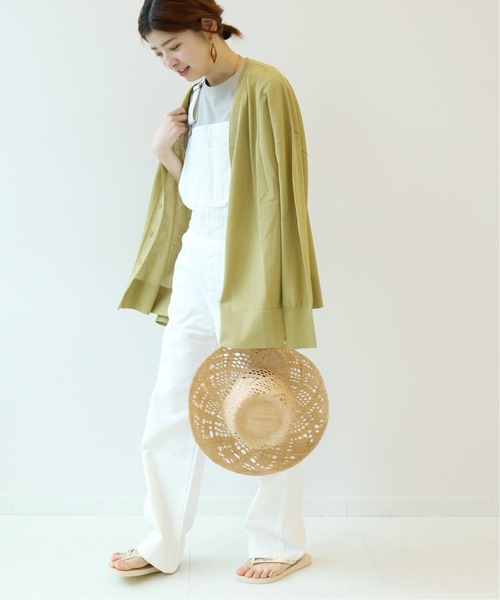 Simplicite（サンプリシテ）の「シアーVネックカーディガン◆（カーディガン/ボレロ・レディース・ブラック/イエロー/オレンジ・FREE）」の18枚目の写真