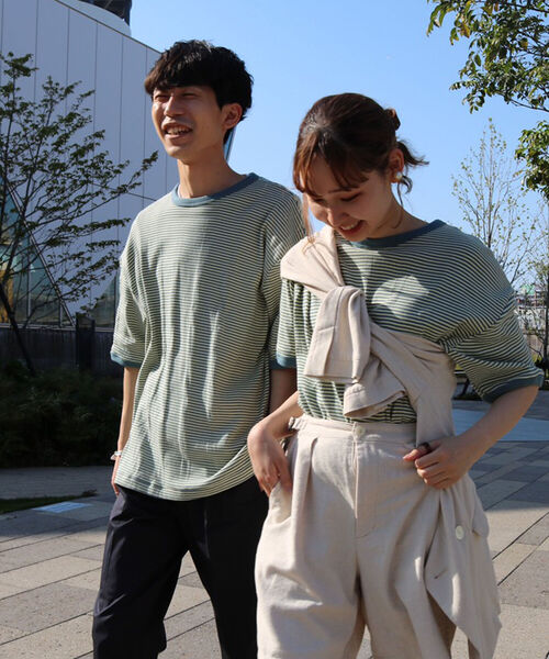 MILLER（ミラー）の「【FREDY&GLOSTER×Kinoko.×MILLER】トリプルコラボ別注リブTシャツ UNISEX（Tシャツ/カットソー・メンズ・ホワイト系その他4/グリーン系その他3/ブルー系その他3/レッド系その他3・FREE）」の9枚目の写真