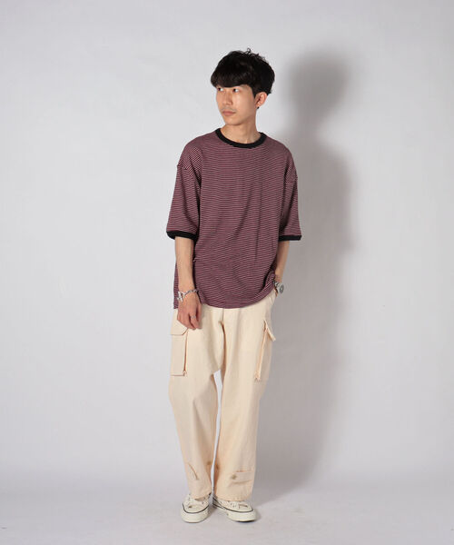 MILLER（ミラー）の「【FREDY&GLOSTER×Kinoko.×MILLER】トリプルコラボ別注リブTシャツ UNISEX（Tシャツ/カットソー・メンズ・ホワイト系その他4/グリーン系その他3/ブルー系その他3/レッド系その他3・FREE）」の12枚目の写真