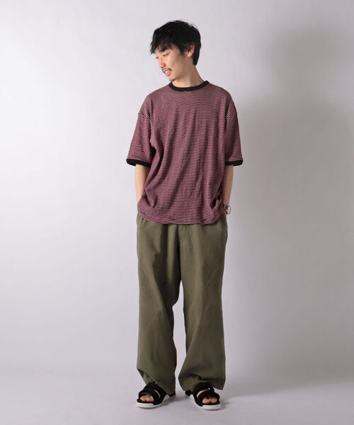 MILLER（ミラー）の「【FREDY&GLOSTER×Kinoko.×MILLER】トリプルコラボ別注リブTシャツ UNISEX（Tシャツ/カットソー・メンズ・ホワイト系その他4/グリーン系その他3/ブルー系その他3/レッド系その他3・FREE）」の14枚目の写真