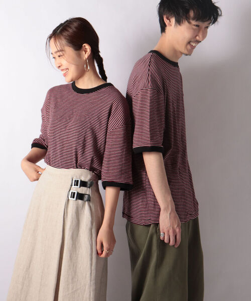 MILLER（ミラー）の「【FREDY&GLOSTER×Kinoko.×MILLER】トリプルコラボ別注リブTシャツ UNISEX（Tシャツ/カットソー・メンズ・ホワイト系その他4/グリーン系その他3/ブルー系その他3/レッド系その他3・FREE）」の16枚目の写真