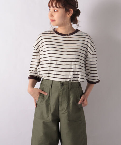 MILLER（ミラー）の「【FREDY&GLOSTER×Kinoko.×MILLER】トリプルコラボ別注リブTシャツ UNISEX（Tシャツ/カットソー・メンズ・ホワイト系その他4/グリーン系その他3/ブルー系その他3/レッド系その他3・FREE）」の17枚目の写真