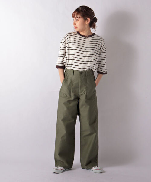 MILLER（ミラー）の「【FREDY&GLOSTER×Kinoko.×MILLER】トリプルコラボ別注リブTシャツ UNISEX（Tシャツ/カットソー・メンズ・ホワイト系その他4/グリーン系その他3/ブルー系その他3/レッド系その他3・FREE）」の18枚目の写真