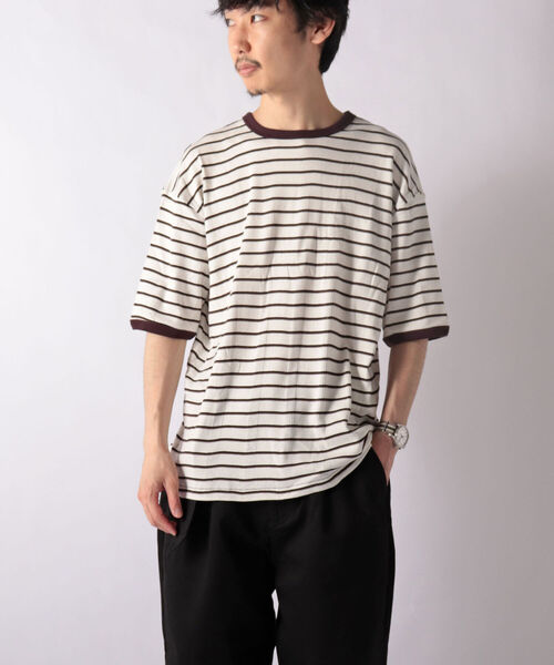 MILLER（ミラー）の「【FREDY&GLOSTER×Kinoko.×MILLER】トリプルコラボ別注リブTシャツ UNISEX（Tシャツ/カットソー・メンズ・ホワイト系その他4/グリーン系その他3/ブルー系その他3/レッド系その他3・FREE）」の19枚目の写真