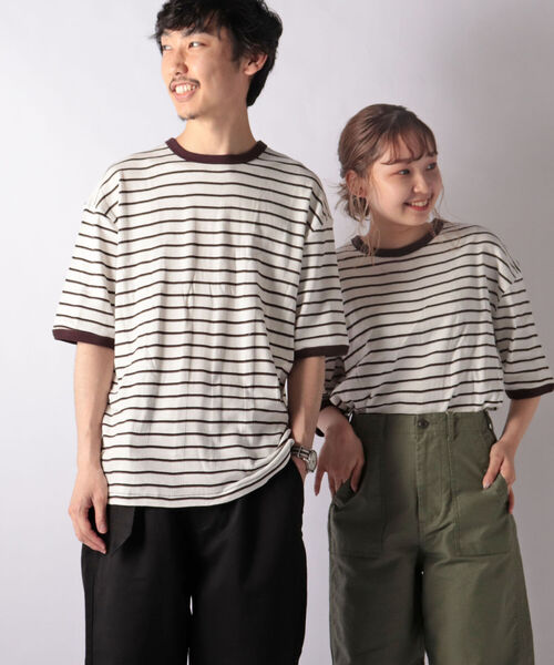 MILLER（ミラー）の「【FREDY&GLOSTER×Kinoko.×MILLER】トリプルコラボ別注リブTシャツ UNISEX（Tシャツ/カットソー・メンズ・ホワイト系その他4/グリーン系その他3/ブルー系その他3/レッド系その他3・FREE）」の21枚目の写真