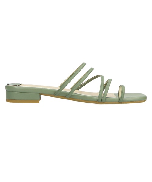 ORiental TRaffic（オリエンタルトラフィック）の「【WEB限定アイテム】ストラップトングミュールサンダル/11193（サンダル・レディース・ホワイト/ブラック/オレンジ/ブルー/グリーン・LL/3L/SS/S/M/L）」の22枚目の写真