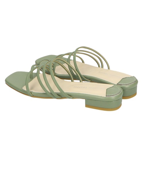 ORiental TRaffic（オリエンタルトラフィック）の「【WEB限定アイテム】ストラップトングミュールサンダル/11193（サンダル・レディース・ホワイト/ブラック/オレンジ/ブルー/グリーン・LL/3L/SS/S/M/L）」の20枚目の写真