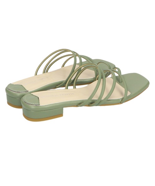 ORiental TRaffic（オリエンタルトラフィック）の「【WEB限定アイテム】ストラップトングミュールサンダル/11193（サンダル・レディース・ホワイト/ブラック/オレンジ/ブルー/グリーン・LL/3L/SS/S/M/L）」の21枚目の写真