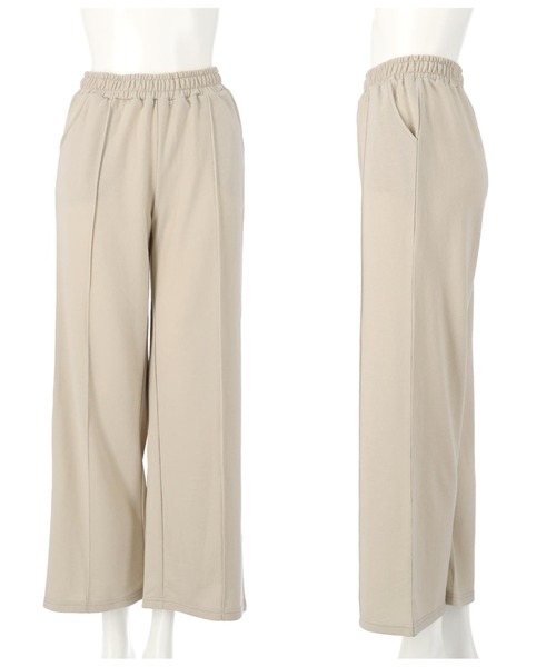 LATINA(ラティーナ)の「フーディートップス×センタープレスセットアップ(パーカー・レディース・グレイッシュベージュ/ブラック・FREE)」の20枚目の写真