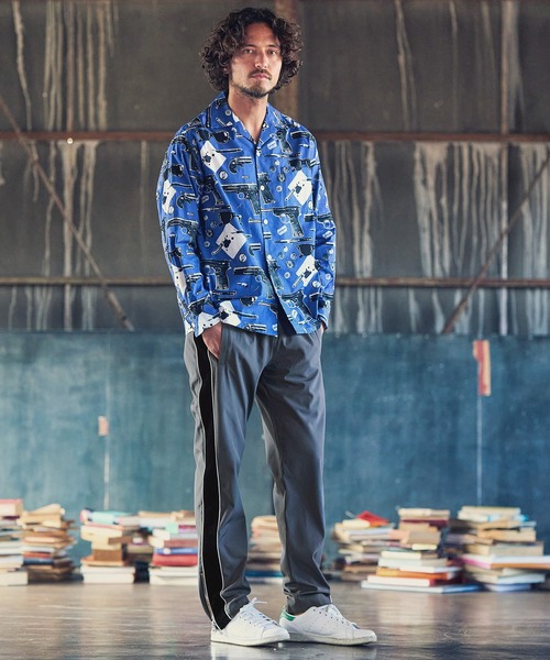 MARBLES（マーブルズ）の「mp9025-Marbles TRACK PANTS パンツ（その他パンツ・メンズ・ブラック/ネイビー・S/XL/L/M）」の5枚目の写真