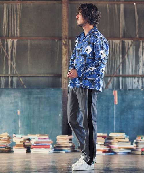 MARBLES（マーブルズ）の「mp9025-Marbles TRACK PANTS パンツ（その他パンツ・メンズ・ブラック/ネイビー・S/XL/L/M）」の6枚目の写真