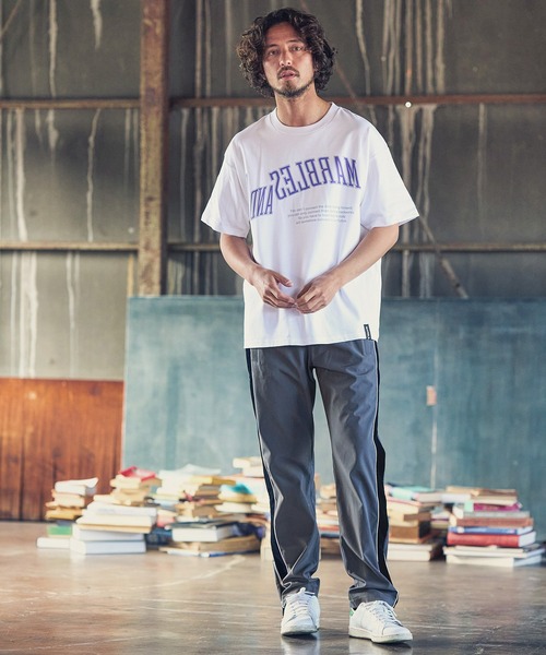 MARBLES（マーブルズ）の「mp9025-Marbles TRACK PANTS パンツ（その他パンツ・メンズ・ブラック/ネイビー・S/XL/L/M）」の9枚目の写真