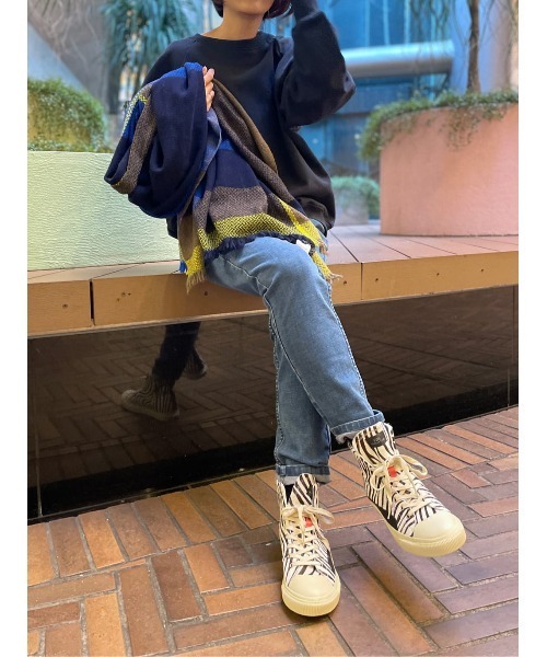 BEARDSLEY ビアズリー デニムパギンス 紐付き デニム ウエストゴム ビアズリー BEARDSLEY デニムパギンス（紐付き）《FRIPIER》 （gray