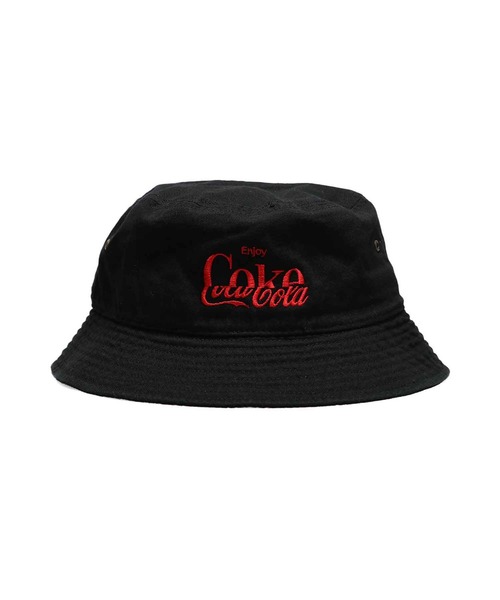 Coca Cola（コカコーラ）の「COCA-COLA atmos SWITCH GRAPHIC BUCKET HAT / コカ・コーラ アトモス スウィッチ グラフィック バケットハット 【SP】（ハット・メンズ・ホワイト/ブラック・ONE SIZE）」の3枚目の写真