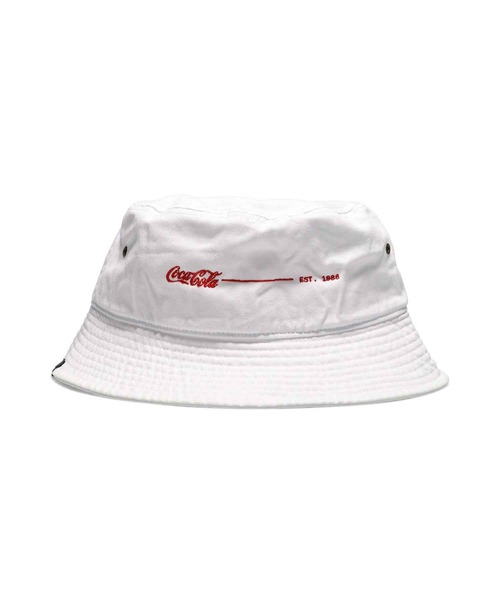 Coca Cola（コカコーラ）の「COCA-COLA atmos SWITCH GRAPHIC BUCKET HAT / コカ・コーラ アトモス スウィッチ グラフィック バケットハット 【SP】（ハット・メンズ・ホワイト/ブラック・ONE SIZE）」の19枚目の写真