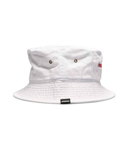 Coca Cola（コカコーラ）の「COCA-COLA atmos SWITCH GRAPHIC BUCKET HAT / コカ・コーラ アトモス スウィッチ グラフィック バケットハット 【SP】（ハット・メンズ・ホワイト/ブラック・ONE SIZE）」の11枚目の写真